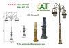 Cột Đèn Chiếu Sáng Đô Thị Đế Gang Sư Tử Đèn Nữ Hoàng