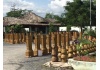 Bản Vẽ Trụ Đế Gang Sân Vườn DC05B Đèn Tuylip