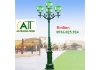 Bản Vẽ Trụ Đế Gang Sân Vườn DC05B Đèn Tuylip