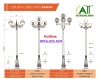Cột Đèn Sân Vườn Đế Gang Banian Chùm CH02