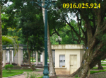 Thông Số Kỹ Thuật Cột Đèn Sân Vườn Công Viên Đế Gang DC02 DC05