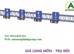 Trụ Giá Long Môn Chân Đôi Cao 6m 7m 8m, Cột Đèn Giao Thông