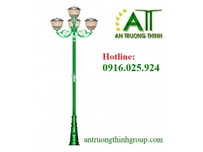 Trụ Đế Gang PINE Chiếu Sáng Sân Vườn Công Viên Đèn Tuylip