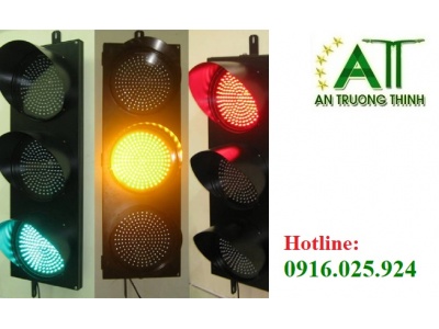 Đèn THGT Tín Hiệu Giao Thông Xanh Vàng Đỏ Phi D200