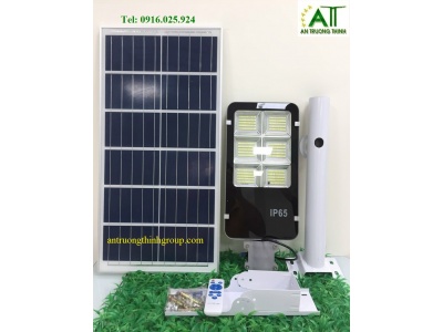 Đèn Đường Led Chiếu Sáng Đường Phố Năng Lượng Mặt Trời 150W 200W