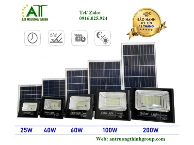 Đèn Pha Led Năng Lượng Mặt Trời 40W 60W 100W