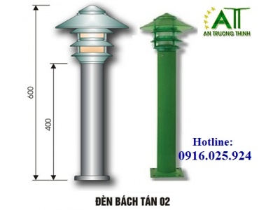 Cột Đèn Nấm Sân Vườn Bách Tán 02