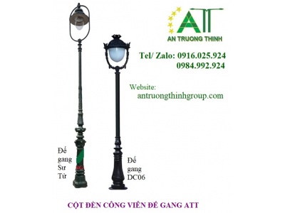An Trường Thịnh - Cột Đèn Chiếu Sáng Công Viên DC06, Đế Sư Tử