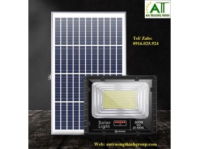 Đèn Pha Led Năng Lượng Mặt Trời 300W JD 8300L