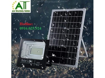 Đèn Pha Led Năng Lượng Mặt Trời 100W ATT