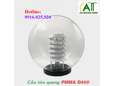 Đèn Cầu Trắng Trong Tán Quang PMMA D300