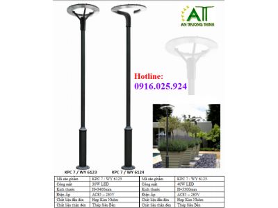 Cột Đèn Trang Trí Sân Vườn Đèn Led