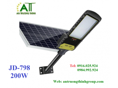 Đèn Đường Led 200W Solar Light Năng Lượng Mặt Trời ATT NLMT 300W