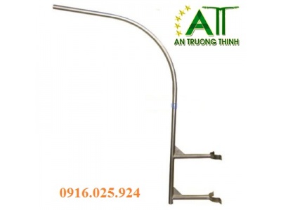 Cần Đèn Đơn Bắt Trụ BTLT Mạ Kẽm