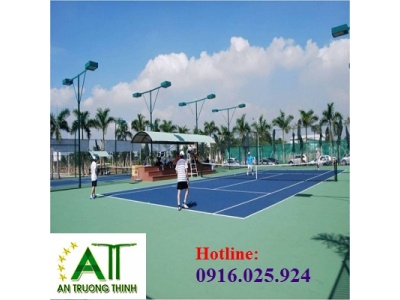 Bản Vẽ Thiết Kế Trụ Đèn Chiếu Sáng Sân Tennis