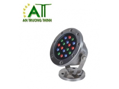 Đèn Led Âm Nước Đổi Màu 18W