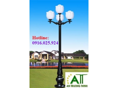 Cột Đèn Trang Trí Công Viên 4 Bóng