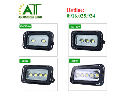 Đèn Led Pha Chiếu Sáng Cao Áp 100W, 150W, 200W, 250W