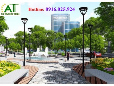 Cột Trang Trí Đèn Led Chiếu Sáng Sân Vườn