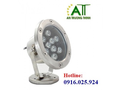 Đèn Led Âm Nước Màu Ánh Sáng Vàng 9W