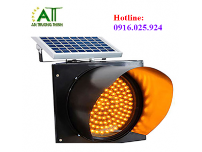 Đèn Led Chớp Vàng D300 Năng Lượng Mặt Trời