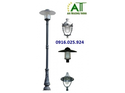 Cột Đèn Sân Vườn Đế Gang 1 Bóng