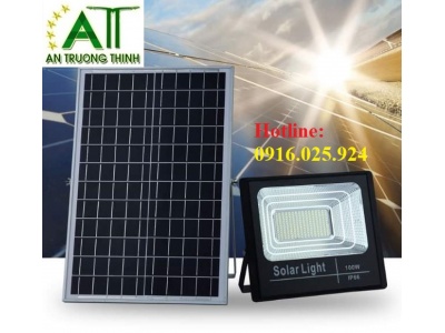 Đèn Pha Led Năng Lượng Mặt Trời NLMT 100W