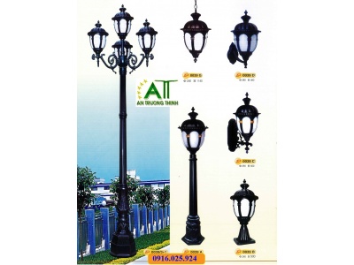 Cột Đèn Trang Trí Sân Vườn DC02 An Trường Thịnh