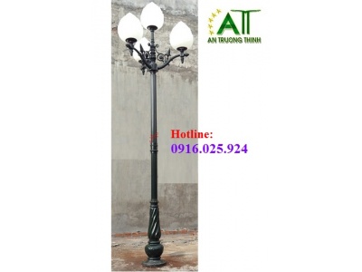 Cột Đèn Sân Vườn Cầu Hoa Sen