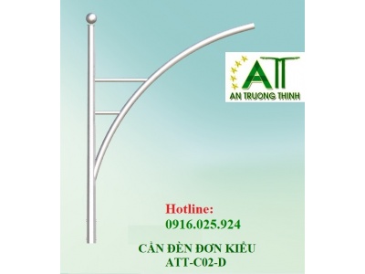 Cần Đèn Chiếu Sáng Đơn Kiểu ATT-C02-D An Trường Thịnh