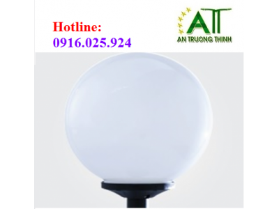 Quả Cầu Nhựa Trắng Đục D300