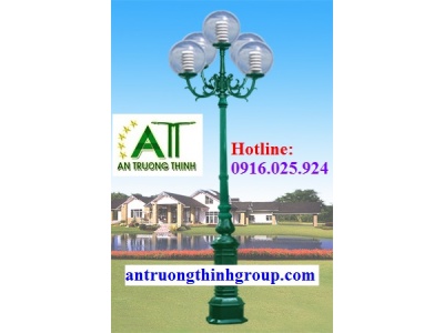 Trụ Đèn Đế Gang DC05 Trang Trí Sân vườn