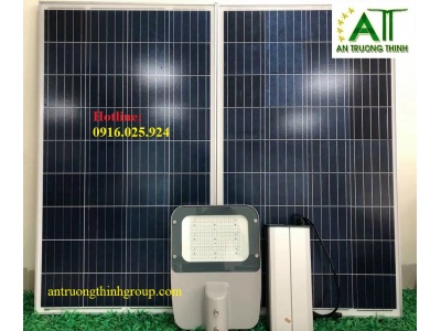Đèn Đường Led Chiếu Sáng Đường Phố Năng Lượng Mặt Trời 80W 100W