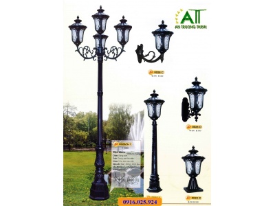 Báo Giá Cột Đèn Trang Trí Sân Vườn Đẹp ATT-DC02