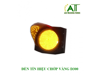 Đèn Led Chớp Vàng D300