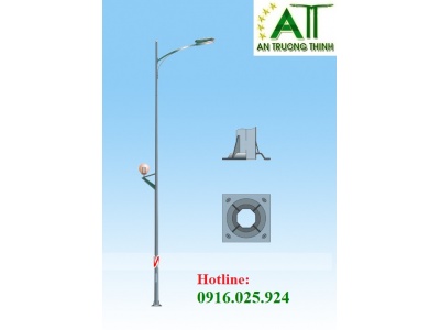 Trụ Đèn Chiếu Sáng Cao Áp Bát Giác 3m, 4m, 5m, 6m