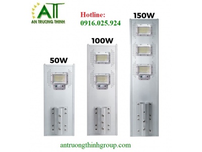 Đèn Đường Led Năng Lượng Mặt Trời NLMT 50W 100W 150W
