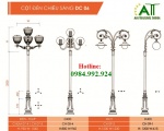 Tham khảo bảng báo giá cột đèn chiếu sáng sân vườn công viên DC06