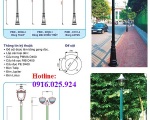 Tham khảo báo giá cột đèn chiếu sáng sân vườn công viên Pine